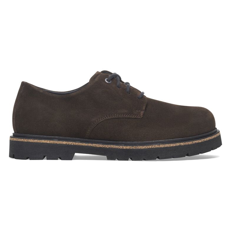 Highwood Lace Low Pelle scamosciata - Mocha Mocha
