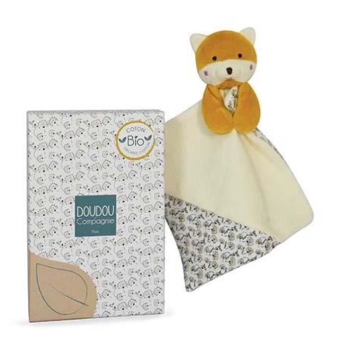 ORGANIC FOX - BABY SOFT TOY