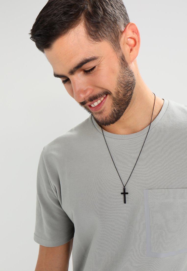 Icon Brand CROSS TOWN KETTING - Ketting - zwart