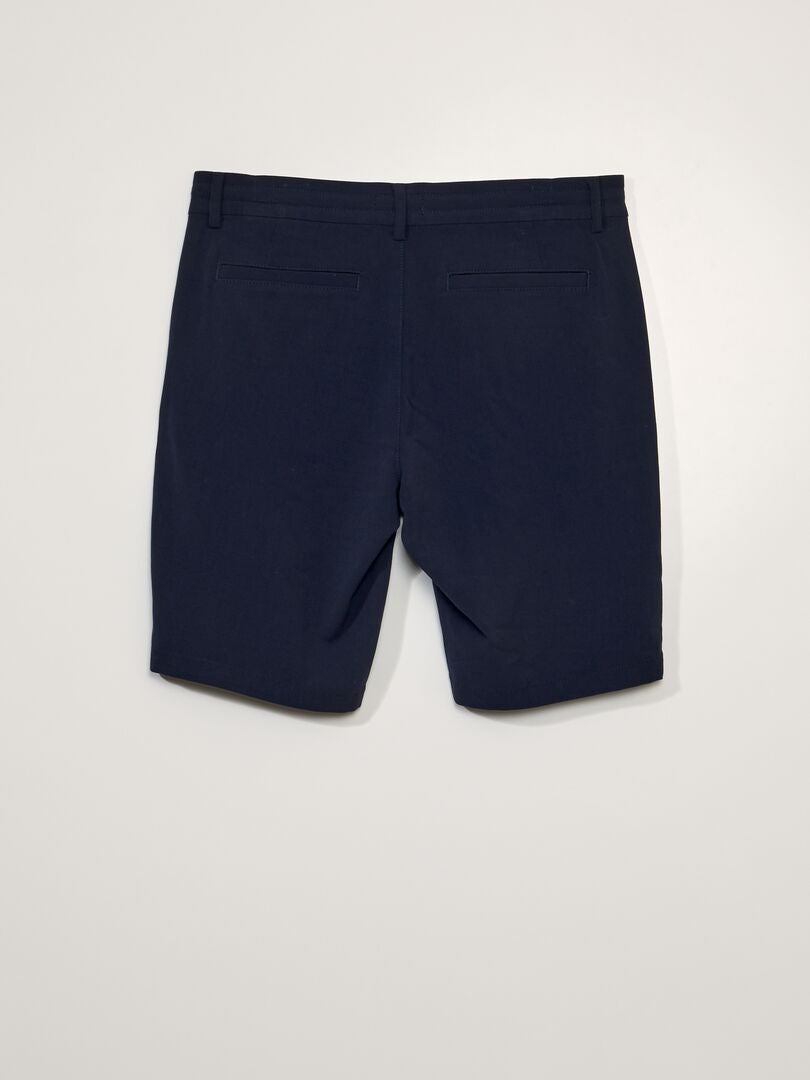 Lekkie bermudy chino - niebieskie