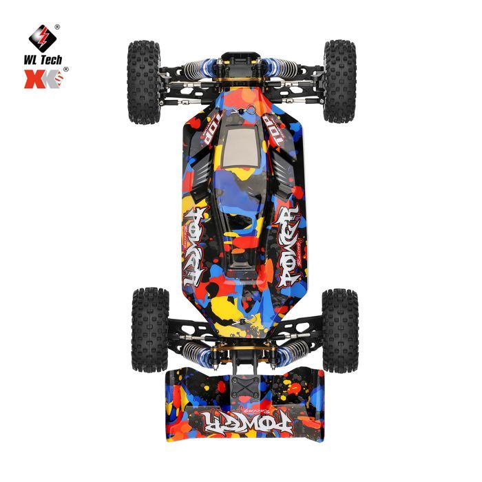 Voiture Télécommandée WLtoys XKS 124007 1/12,SHIPENOPHY,4x4 75km/h Brushless,Métal Tout-Terrain Course Escalade,Cadeau Adulte