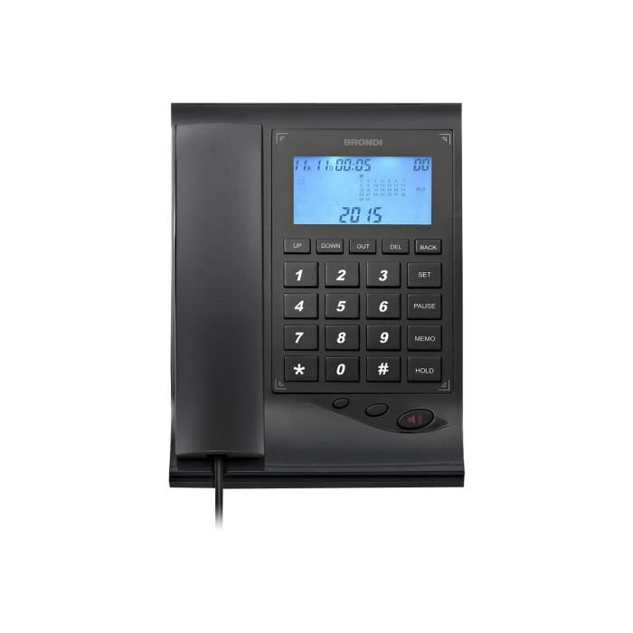 Brondi Gilmor Corded Phone with Caller ID