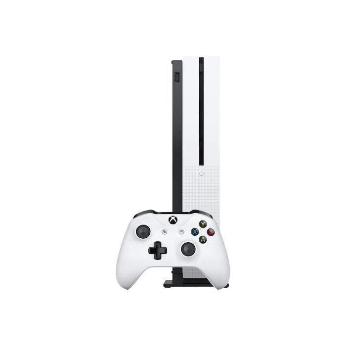 Console de salon - Microsoft - Xbox One S - 500 Go - Blanc - Abonnement Xbox Live Gold 14 jours
