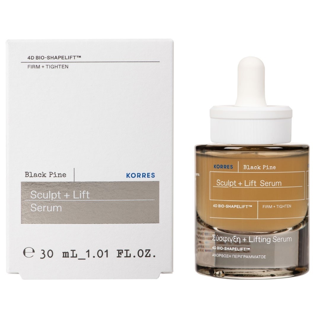 KORRES serum proti staranju Black Pine Sculpt + Lift Serum - 30 ml