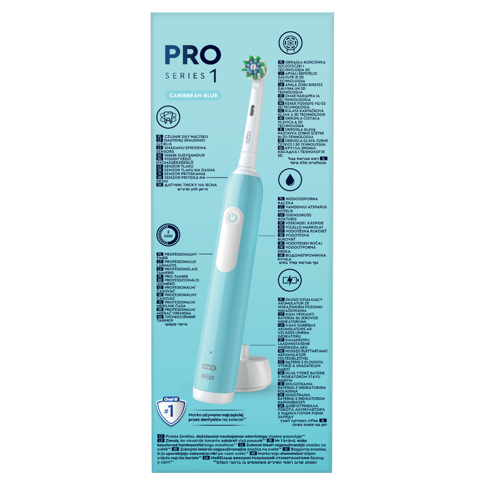 Periuță de dinți electrică Oral-B Pro 500 Cross Action 1 buc.