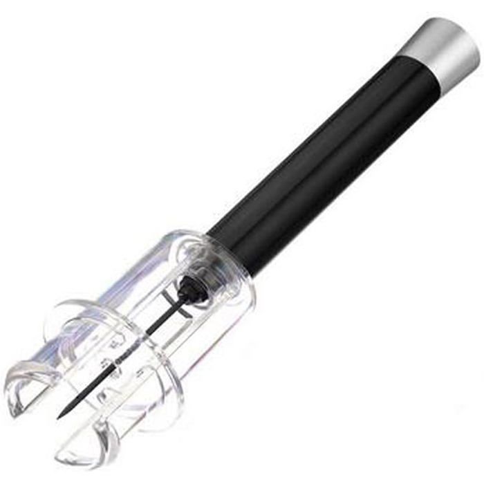 Sacacorchos neumático, abridor de botellas con expulsor de corcho, accesorio para bodega, negro