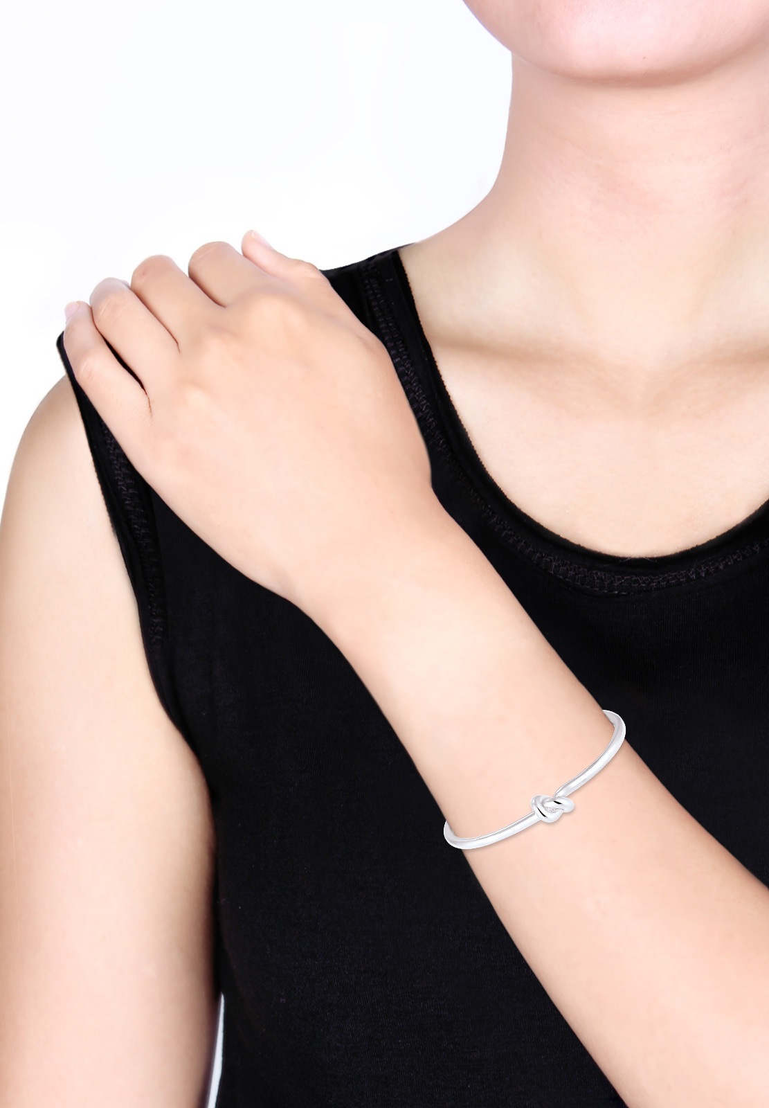 Elli Femmes Nœuds Bracelet tendance en argent sterling 925