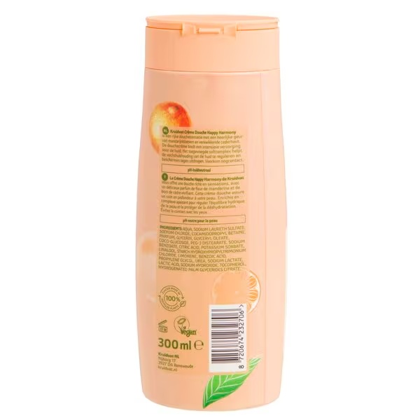 Kruidvat Happy Harmony кремасти гел за туширање<br>300ml - Нормална кожа