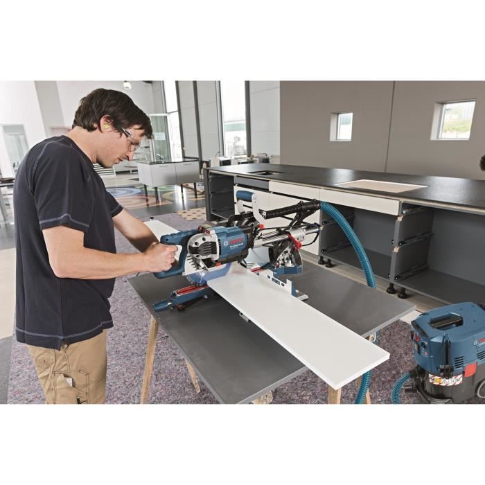 Bosch Professional GCM 8 SDE Radial Saw, 261mm Diameter - 1600W - 0601B19200