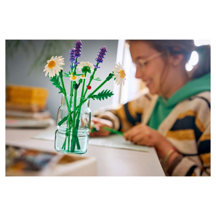 LEGO Botanicals 11508 Margherite - Set di bouquet artificiali per bambini dai 9 anni in su - Fiori colorati