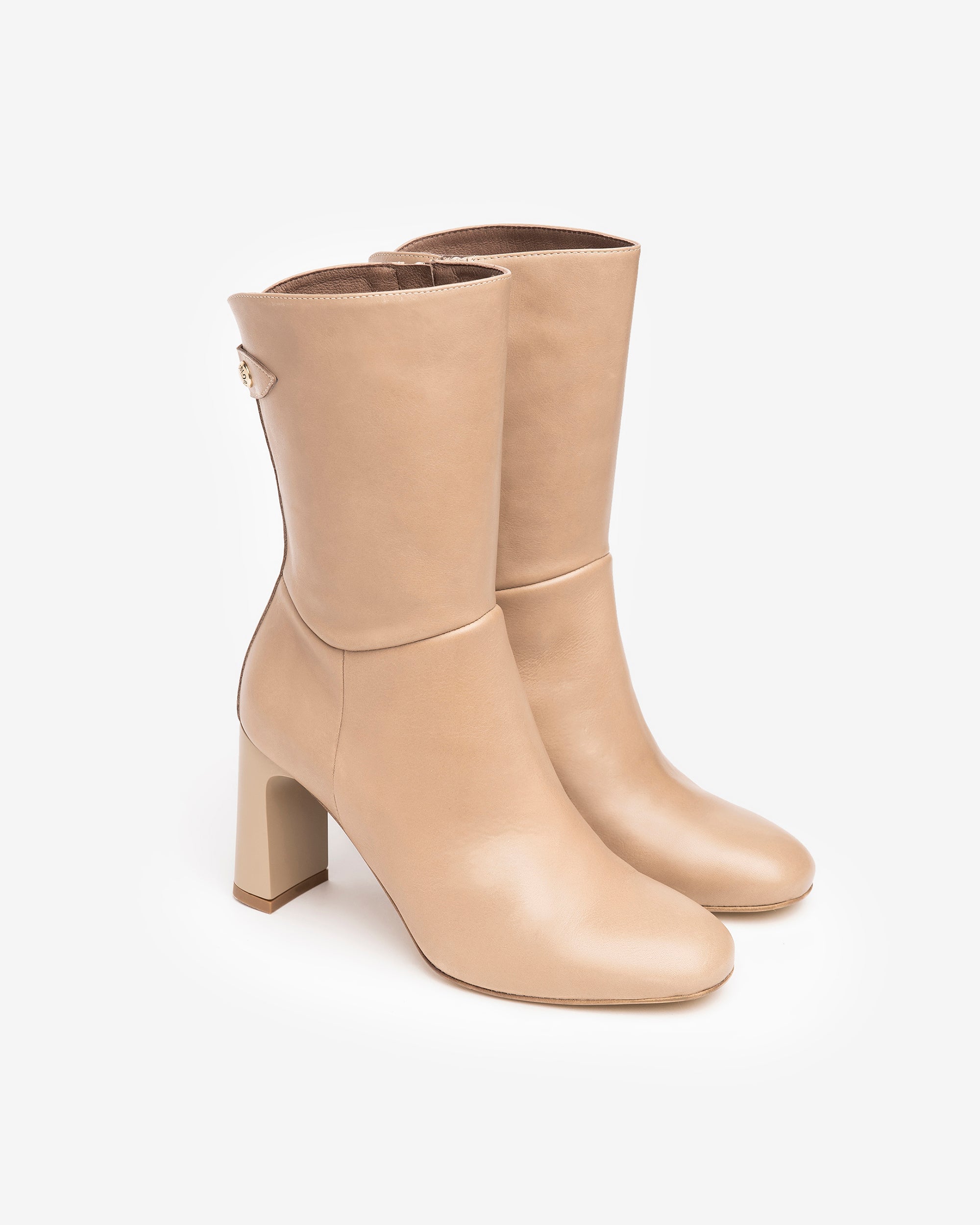  Damen-Ankle-Boots aus Leder