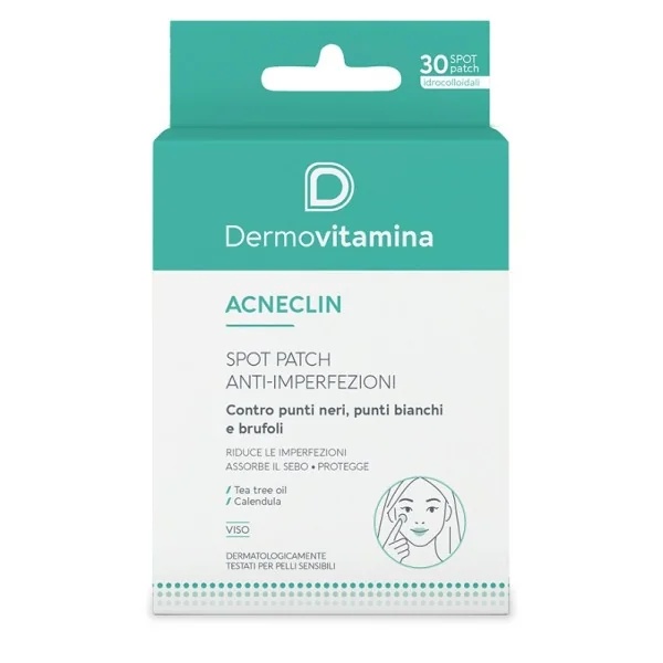 DERMOVITAMINA Dermovitamina Acneclin Spot Patch 30 unidades para o tratamento de imperfeições da pele