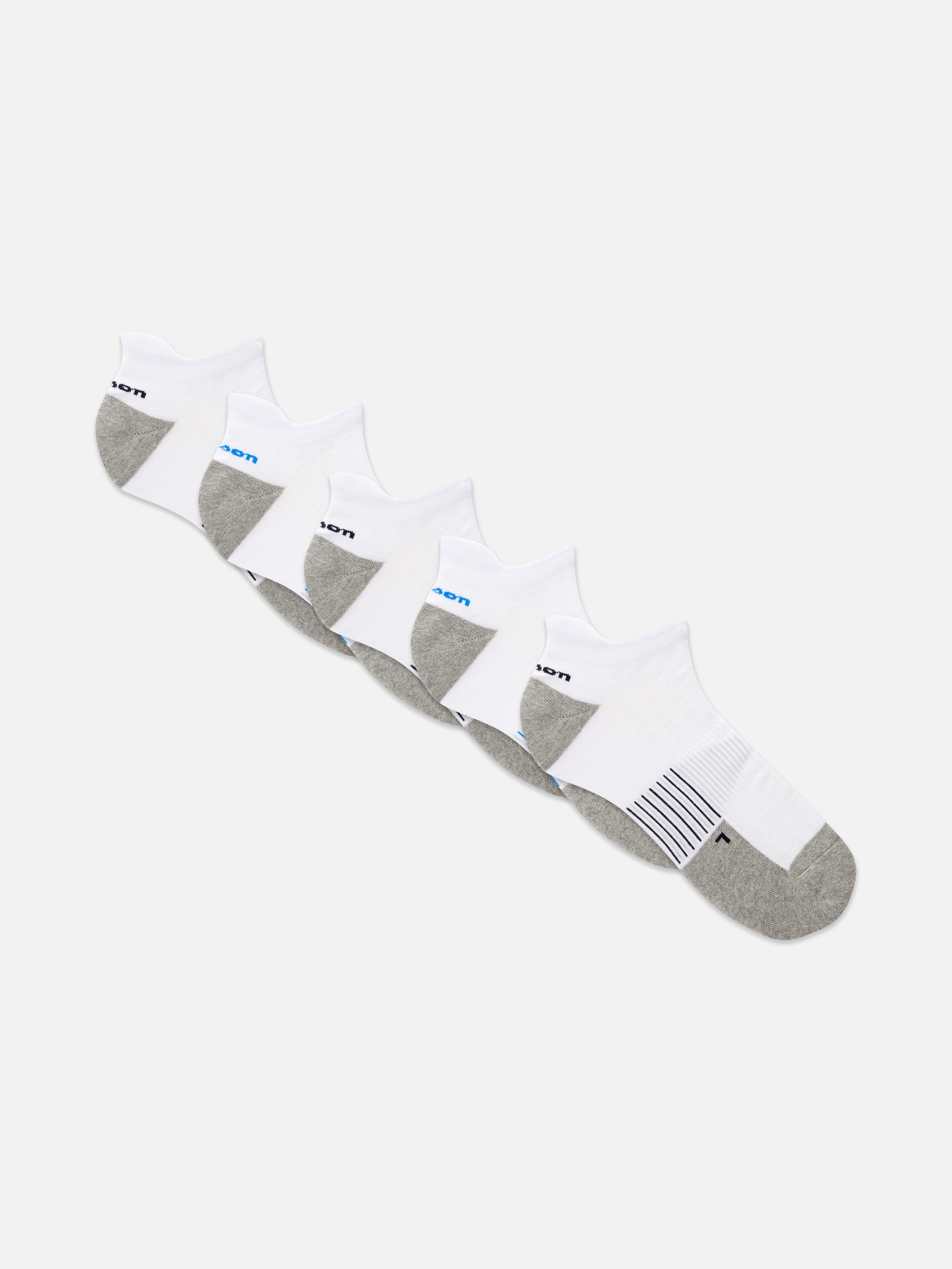 Șosete Wilson Sneaker, 5 perechi Șosete esențiale pentru sport cu logo-ul clasic Wilson