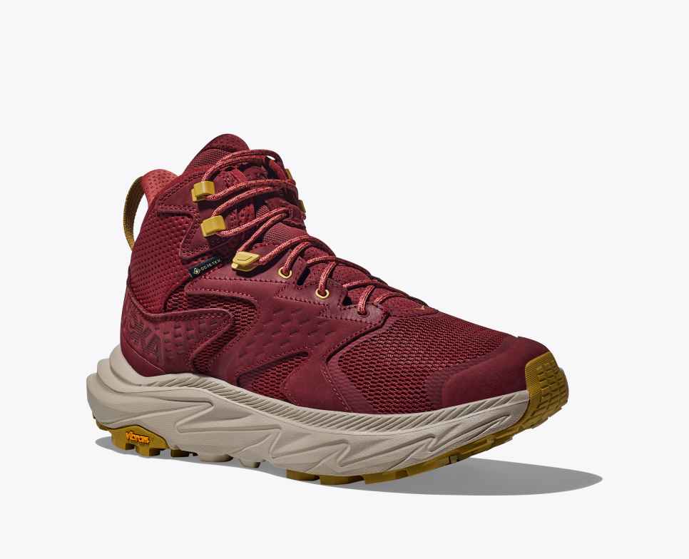 HOKA Anacapa 2 Middels GORE-TEX Cabernet/Oxford Tan