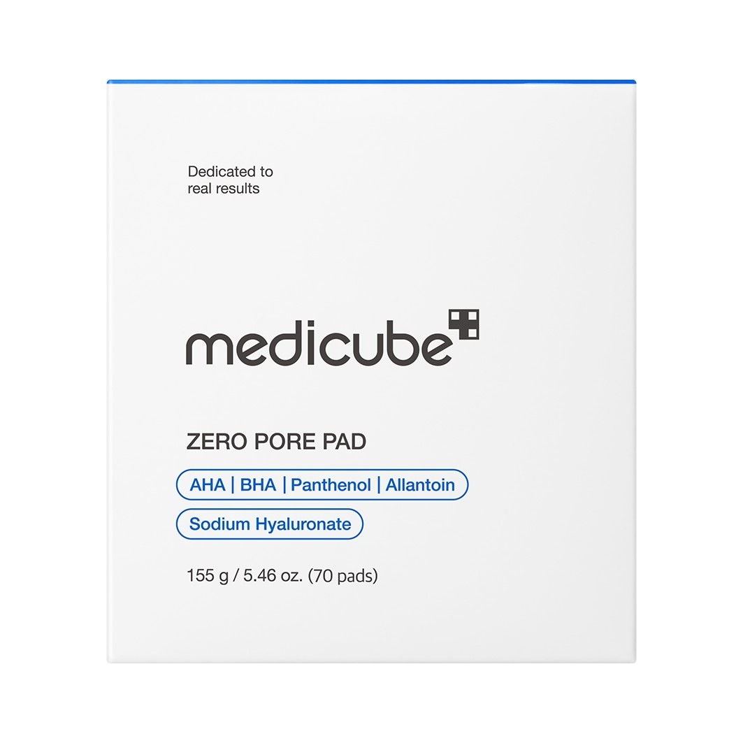 Pleťové tonikum Medicube s nulovými pórmi (70 tampónov) - 155 g