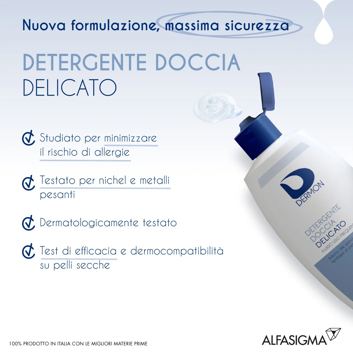 DERMON Sanftes Duschgel 400 ml