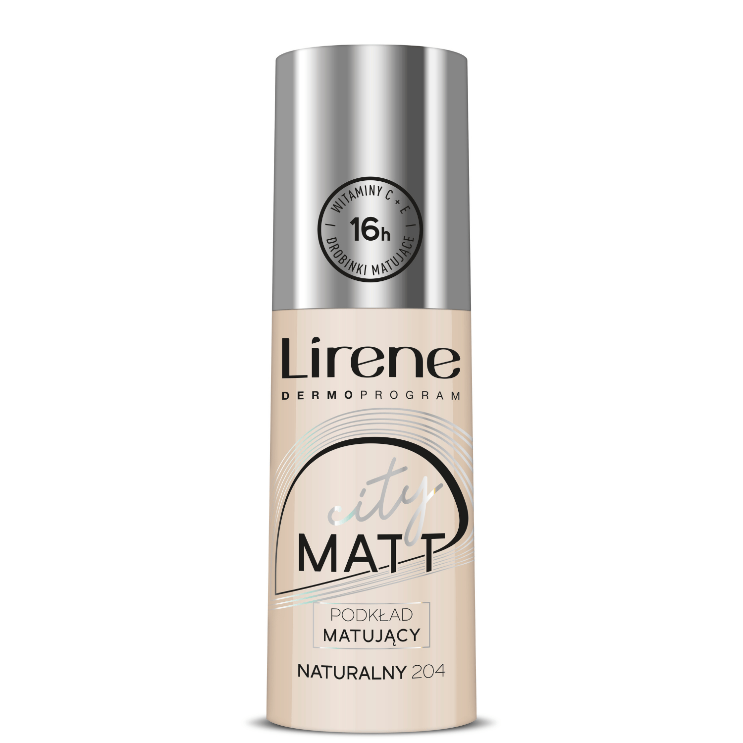 Lirene šķidrais sejas tīrīšanas līdzeklis Natural 204 30ml City Matt