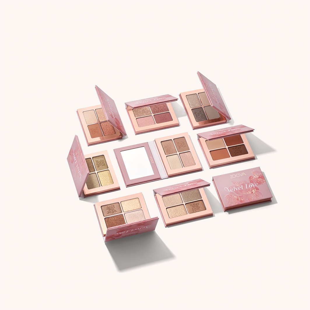 Palette de fards à paupières ZOEVA VELVET LOVE - 6 g