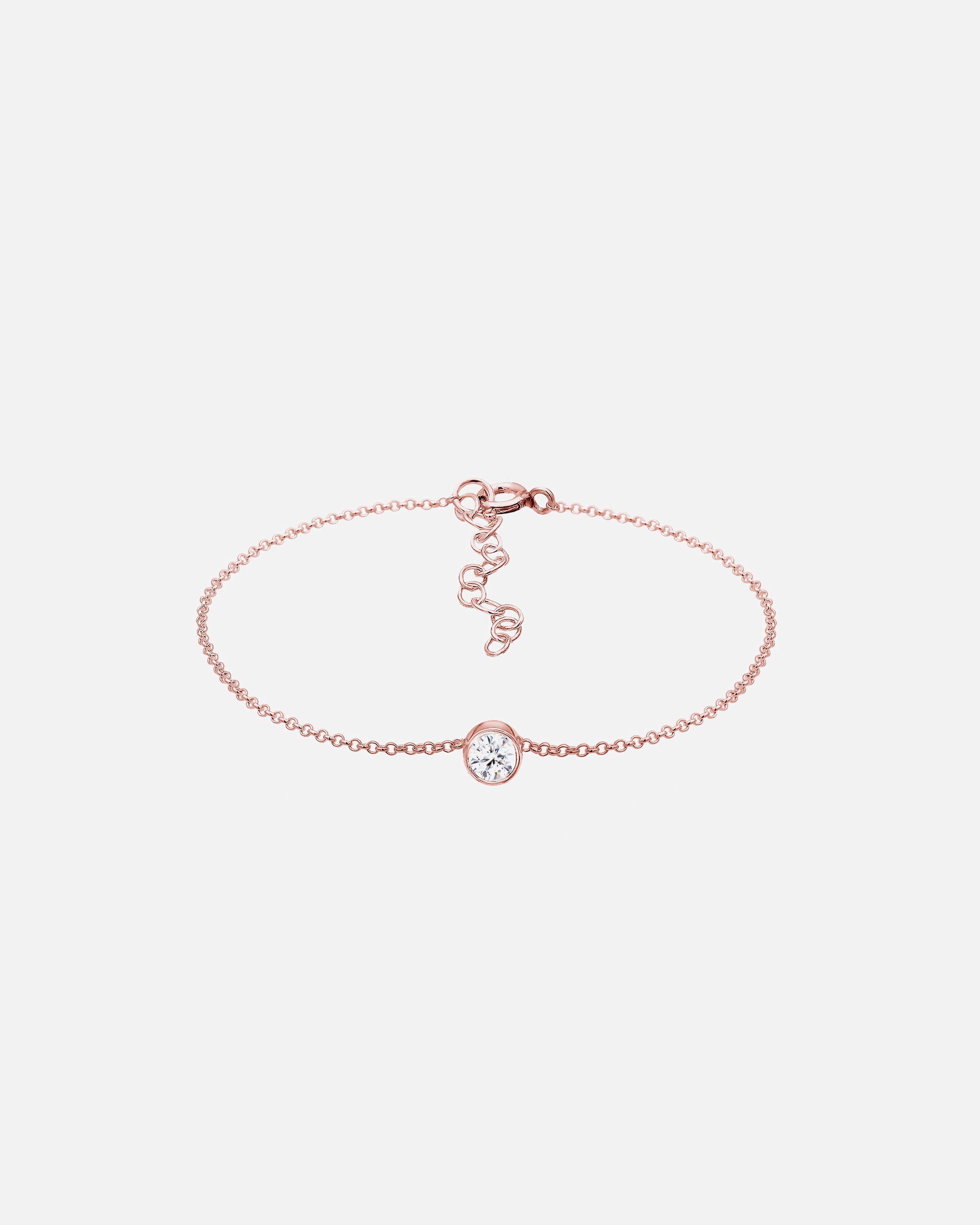 Elli Pendentif solitaire pour Femmes Basique avec des cristaux de verre en argent sterling 925
