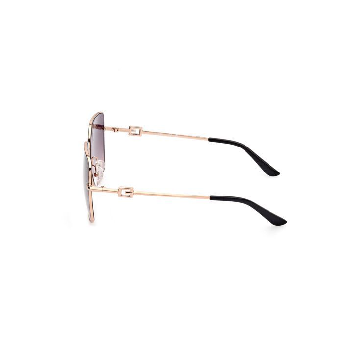 Gafas de sol cuadradas para mujer Guess 7906-H – Color 05B Negro con lentes degradadas ahumadas – Talla 58