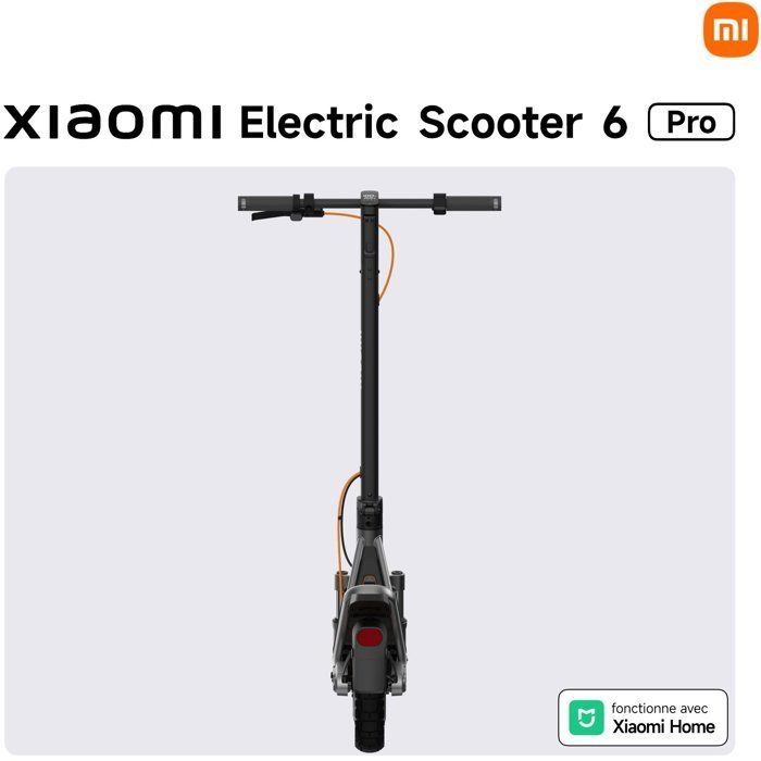 Patinete eléctrico Xiaomi - Electric Scooter 6 Pro - 1000 W máx. - 12