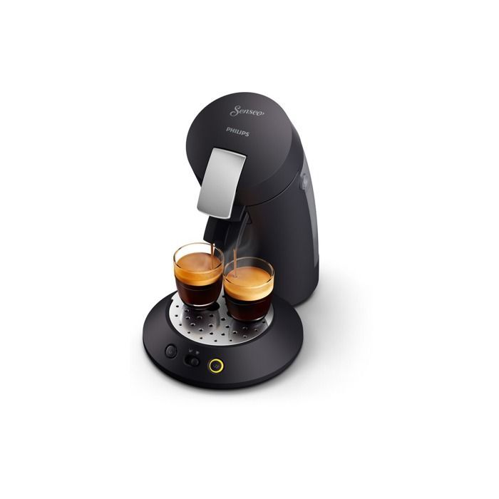 Macchina da caffè a capsule o cialde Philips SENSEO CSA220 61, colore nero/grigio.