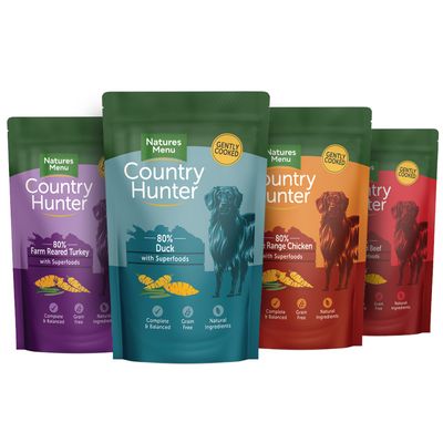 Natures Menu Country Hunter Selezione di superfood Bustine per cani
