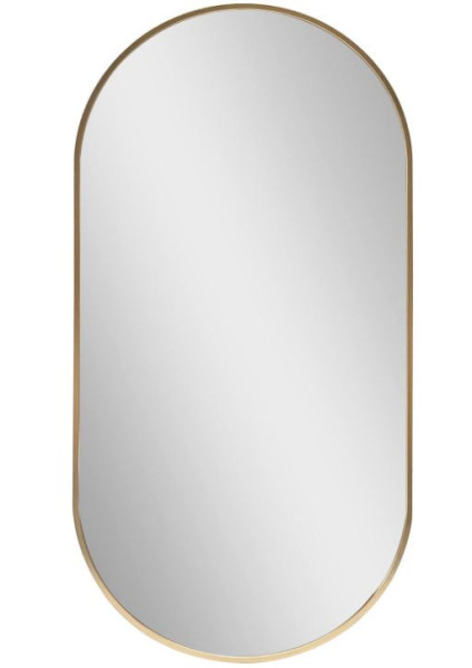 Lustro Elipsa 100x50cm złote G