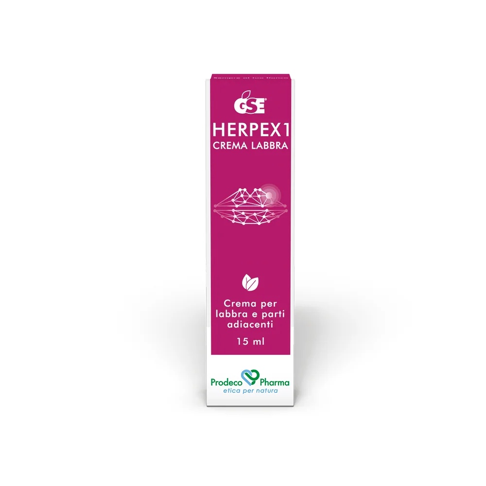 GSE Gse Herpex 1 huulekreem 15 ml Leevendab külmetushaiguste sümptomeid