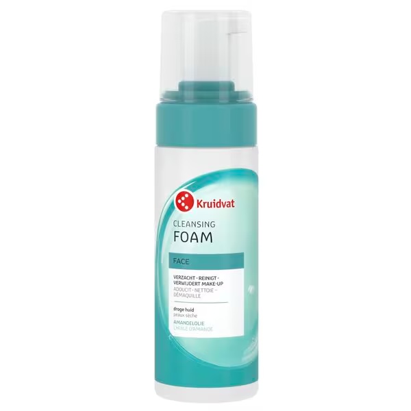 Kruidvat tīrīšanas putas<br>150ml - Sausai un jutīgai ādai