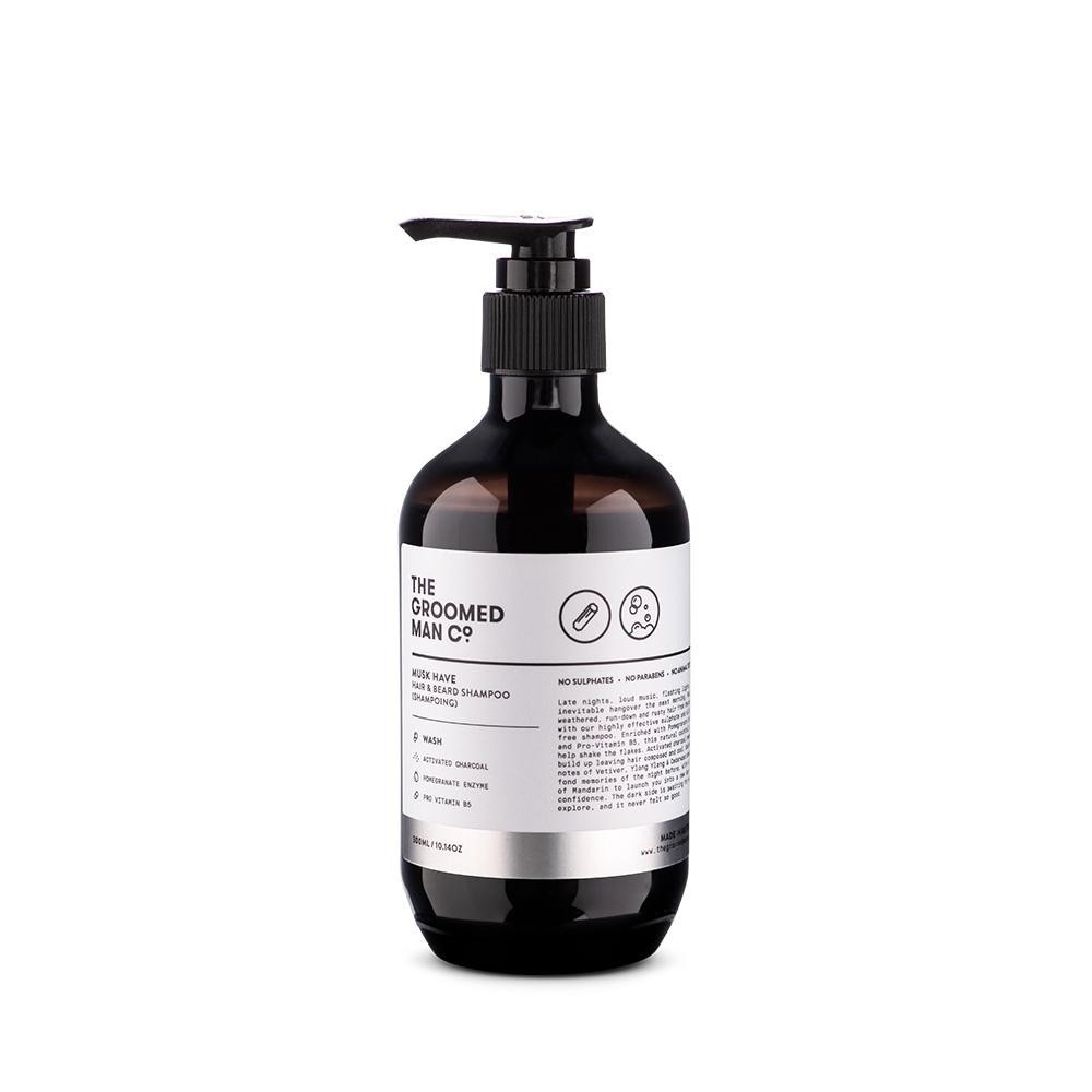 THE GROOMED MAN CO Plaukų šampūnas Muskuso šampūnas - 300 ml
