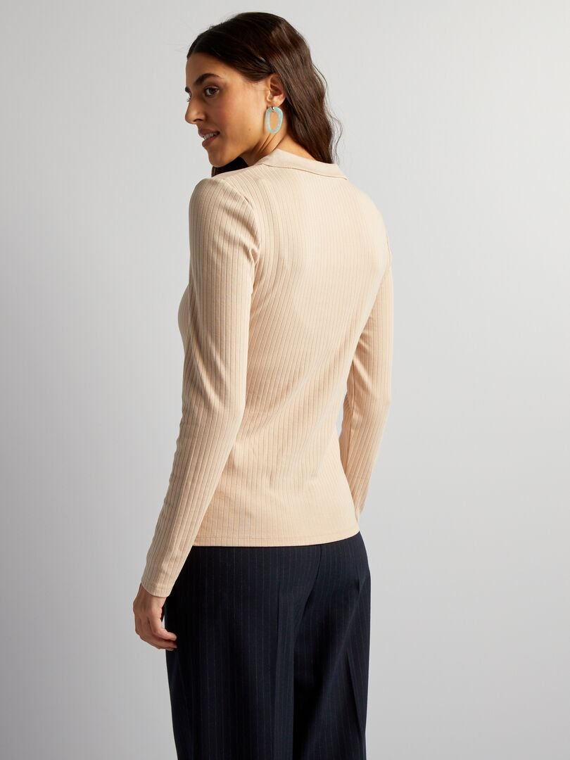 Camiseta polo - cinza