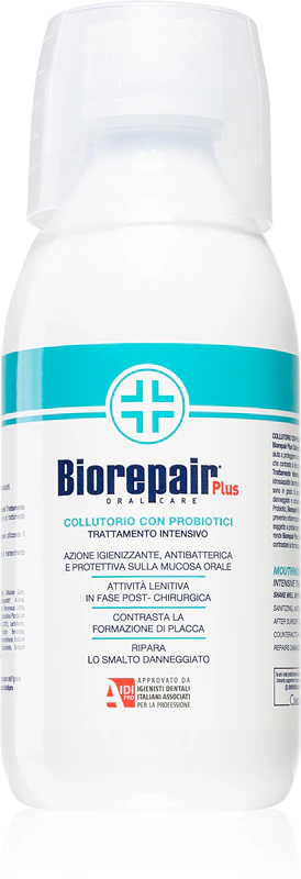 Biorepair Plus Mouthwash ústna voda s antiseptickými vlastnosťami