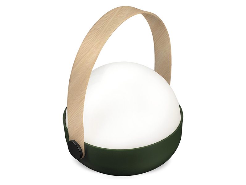 Lampa ogrodowa stojąca Torgi LED biała