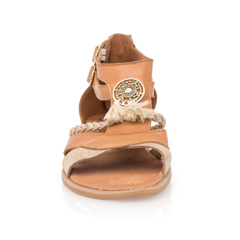 Sandalias marrones/zapatos abiertos para niñas
