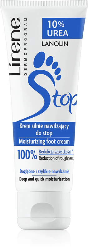 Creme hidratante intensivo para pernas Lirene Podology Foot Care