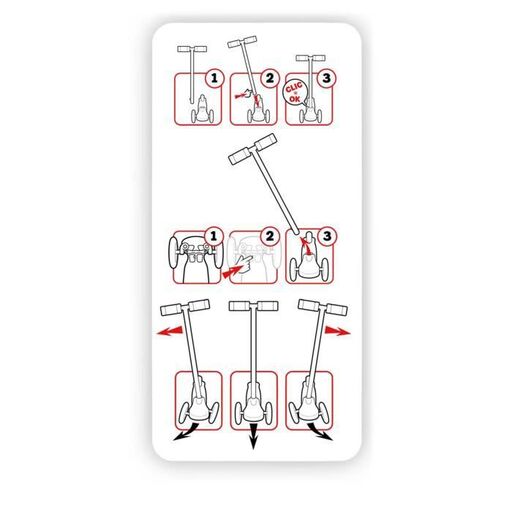 Stamp stuur scooter slipcontrole