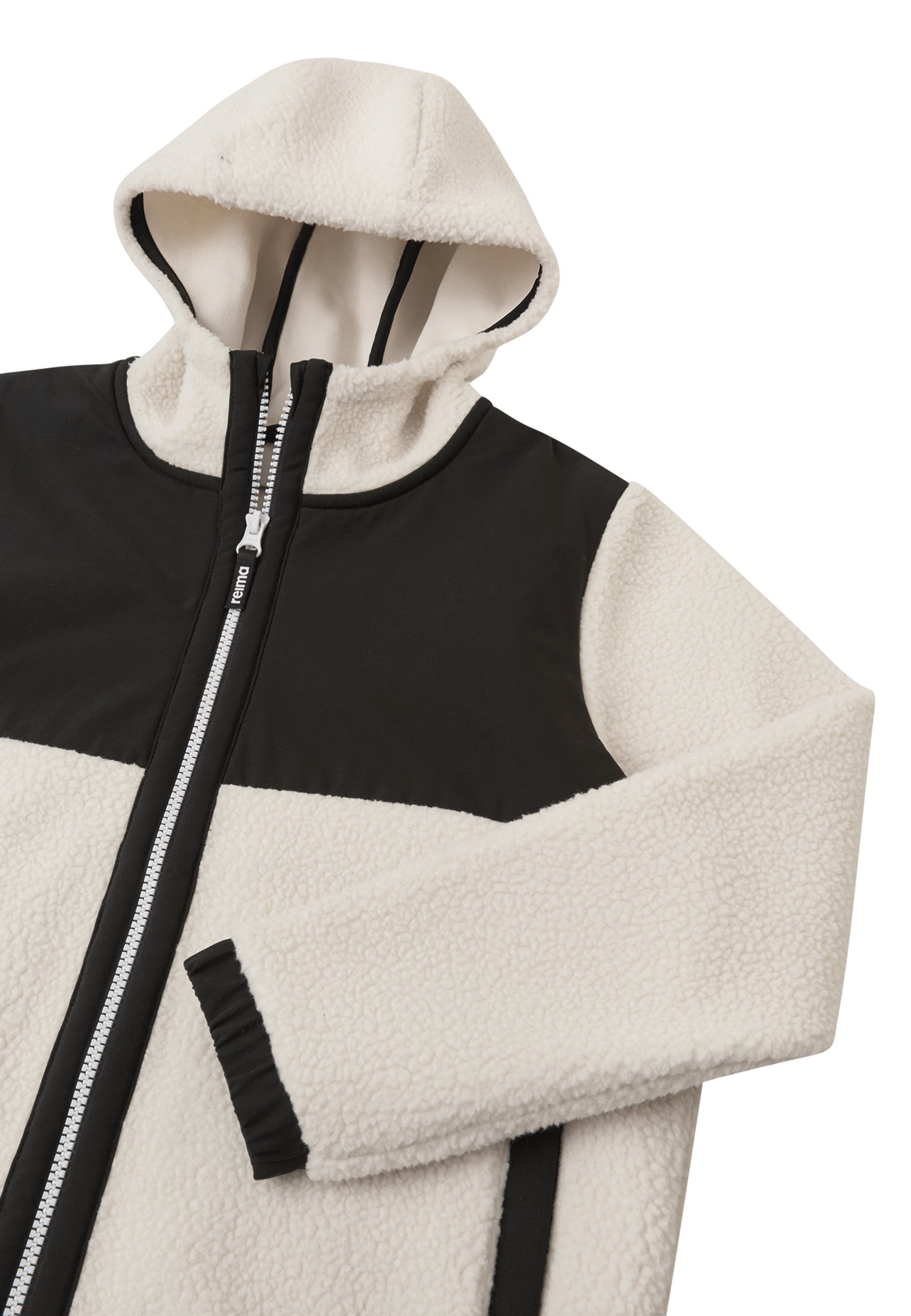 Reima TURBO UNISEX - Giacca in pile - beige chiaro