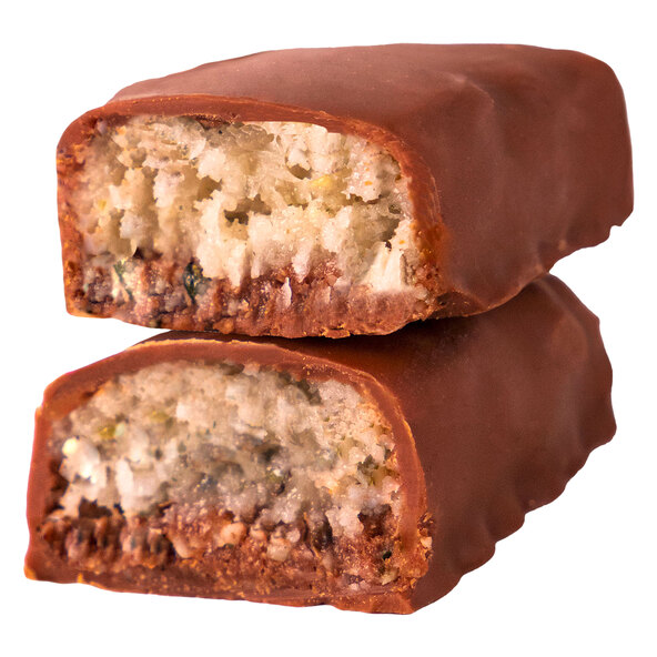 Batoane de ciocolată vegană organică, ciocolată cu nucă de cocos, pachet de 12 (12 x 30g = 360g)