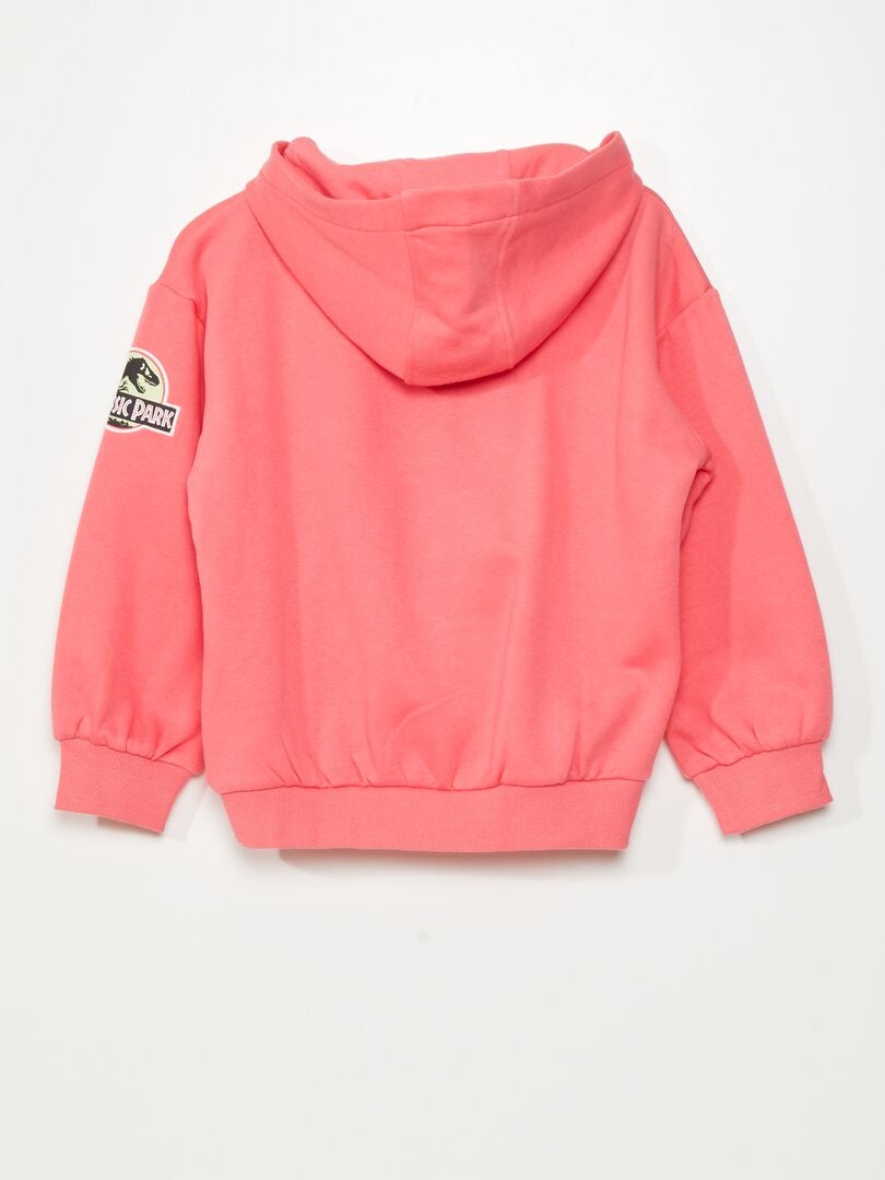 Jurassic Park hoodie - Roze