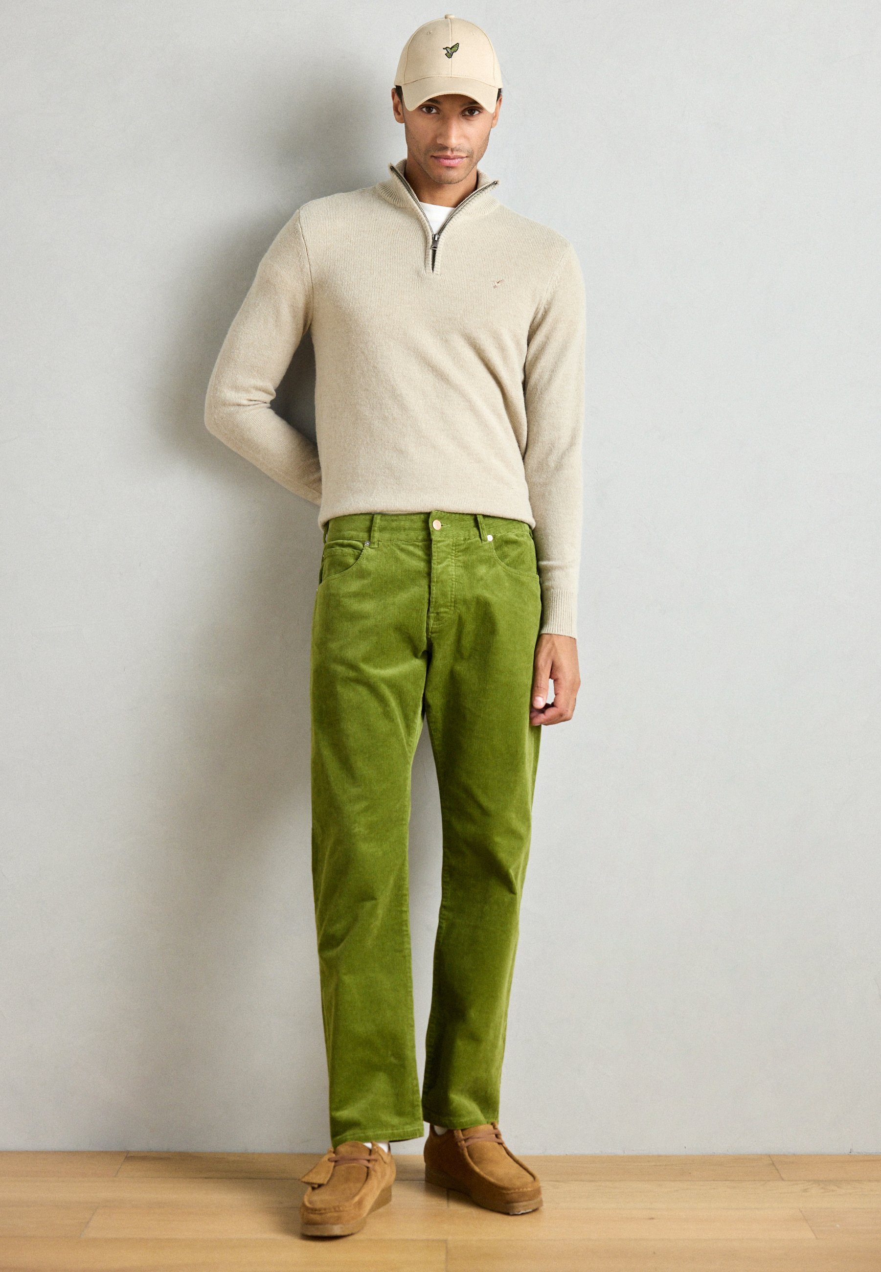 Scotch & Soda THE ZEE STRAIGHT - Broek - calla groen