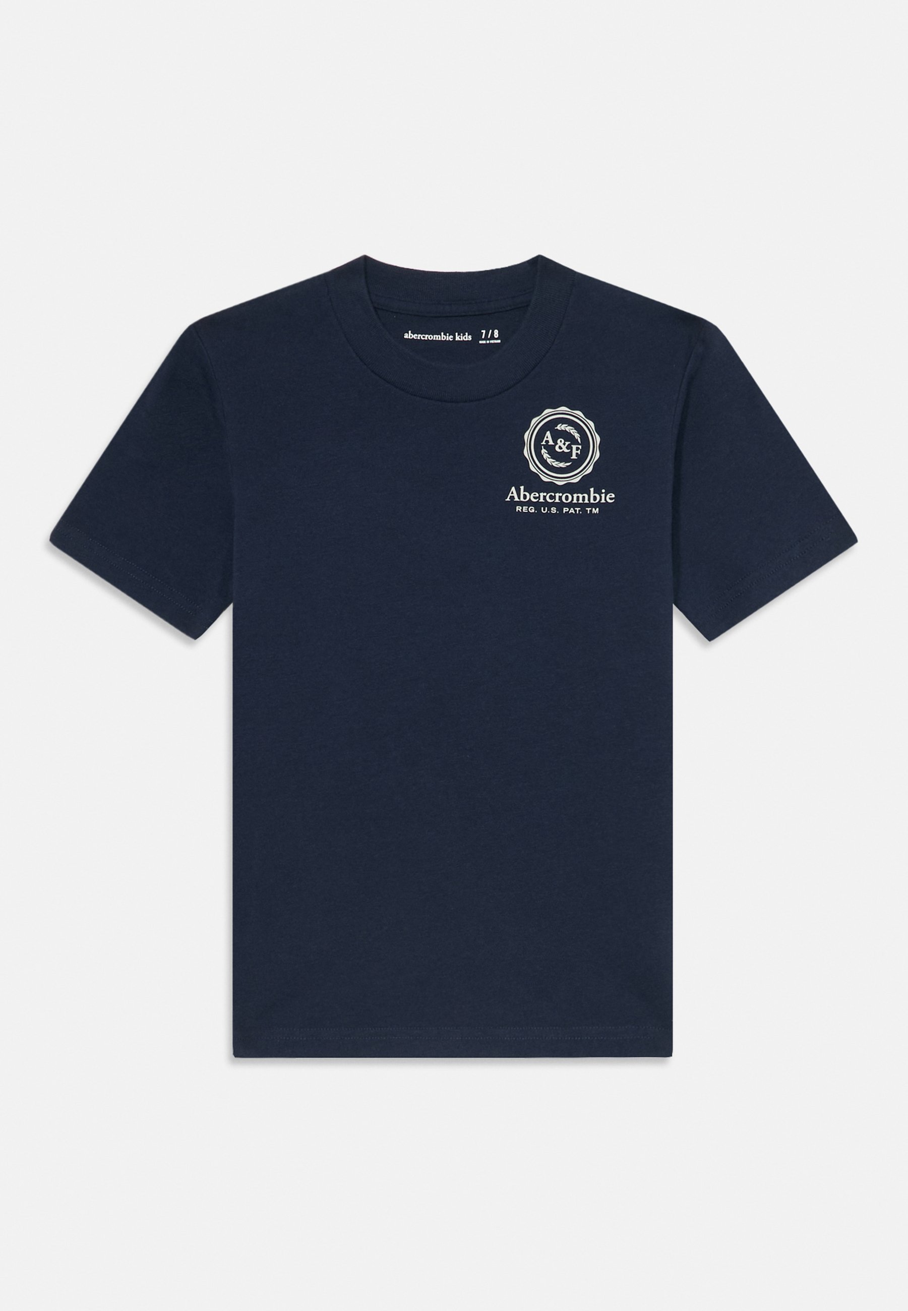 Camiseta unissex Abercrombie & Fitch - Camiseta estampada - blazer azul-marinho