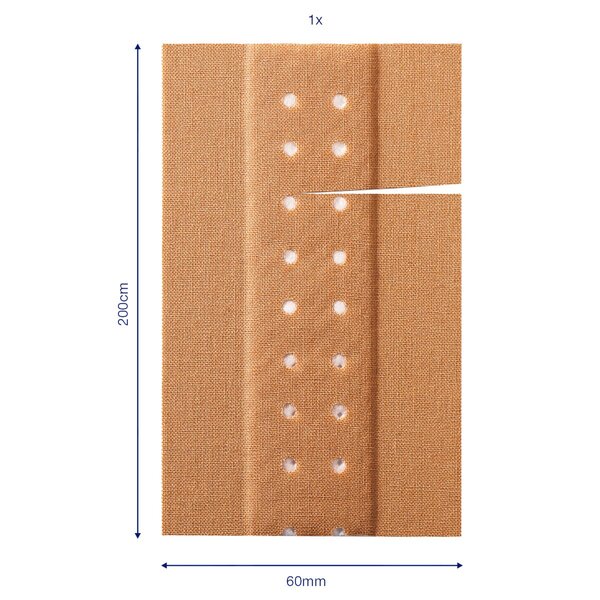 Curativos Hansaplast Classic<br>Dispositivo médico - 200 cm x 6 cm