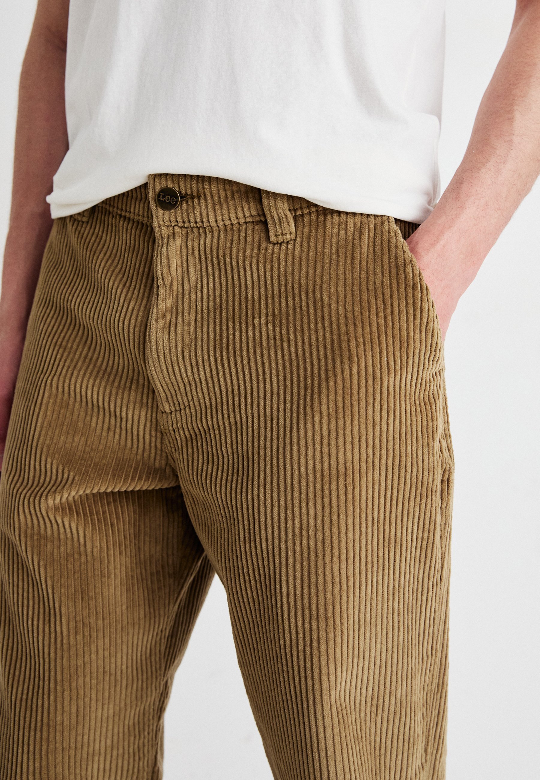 Lee LOOSE WORKWEAR - Hose - Dunkelkhaki