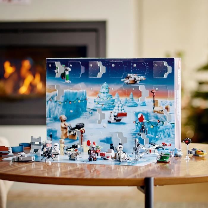 LEGO® 75307 Star Wars Advent Calendar 2021 Toy for Children Ages 6+, The Mandalorian Gift Idea for Christmas, Minifigure