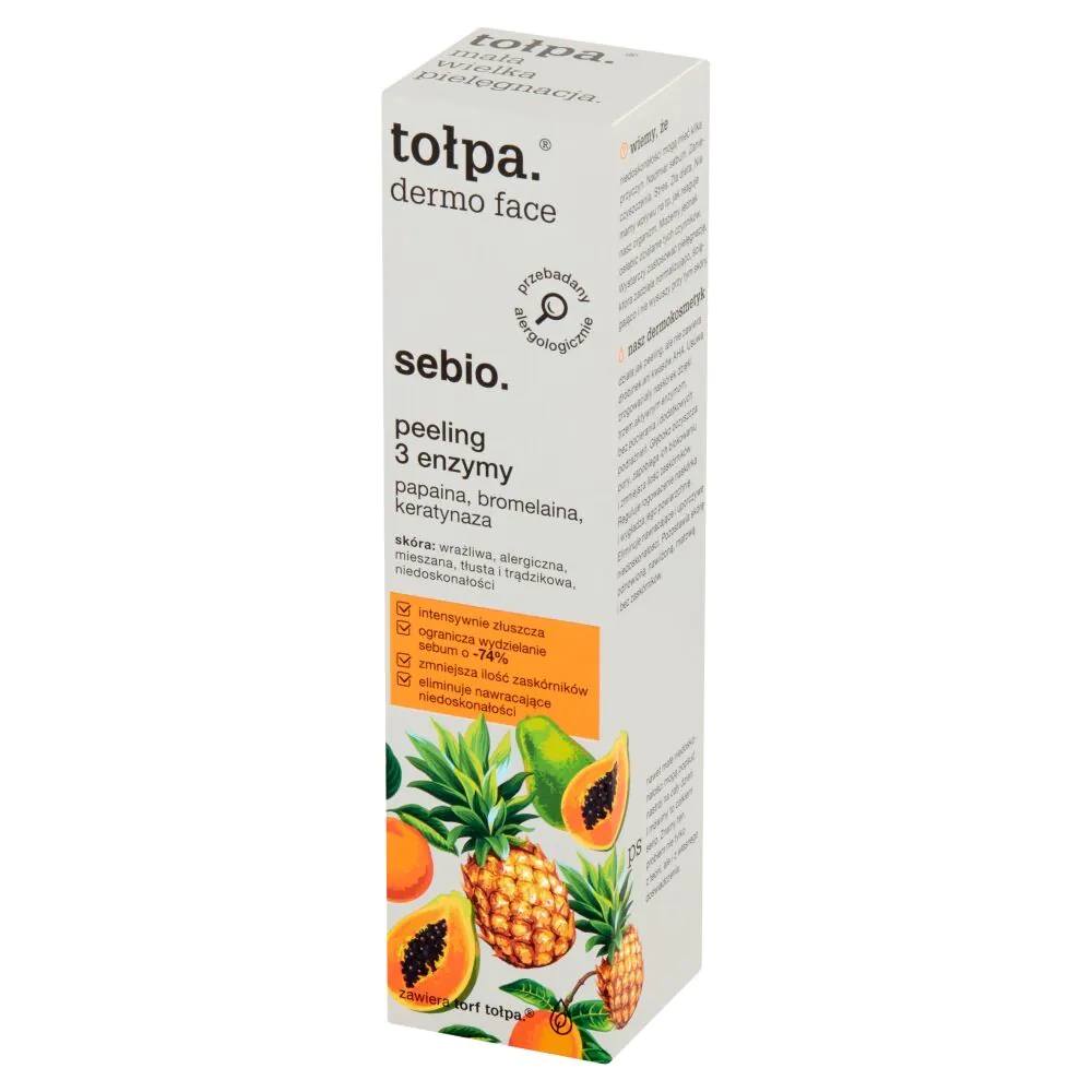 Tołpa SeBIOPeeling 3 Enzymy
