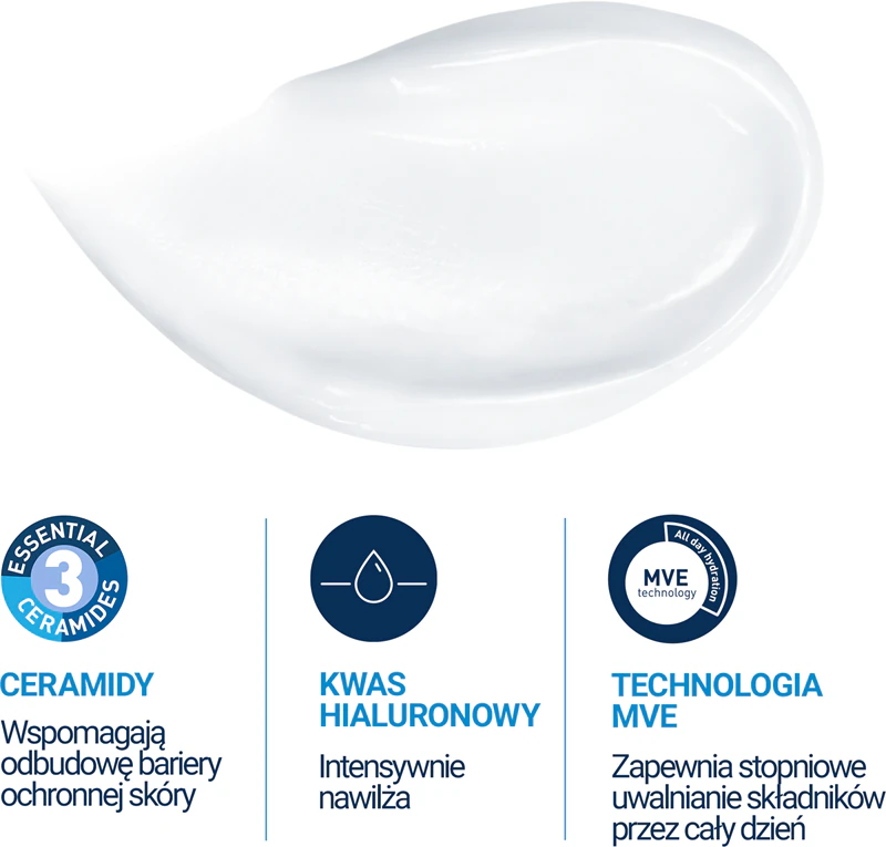 Loção hidratante CeraVe para rosto e corpo, ideal para pele seca e muito seca.