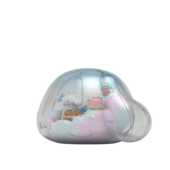Figurine de collection Sanrio Kandyland - Mighty Jaxx - Cinamoroll - 15 cm - Vinyle PVC/ABS - Multicolore