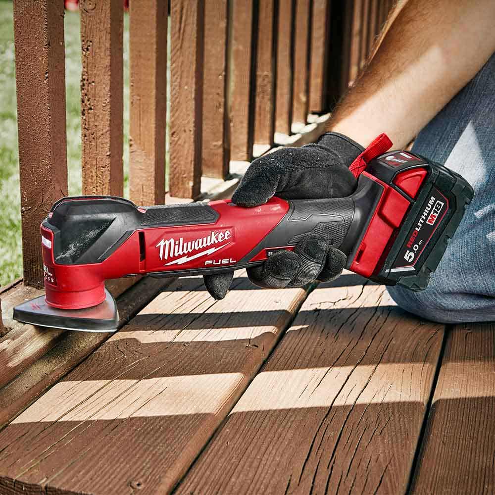 Ferramenta multifuncional oscilante sem escovas MILWAUKEE FUEL™ Skin M18FMT-0 de 18 V