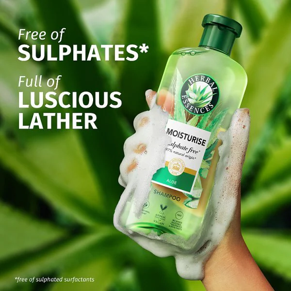 Herbal Essences Aloe Moisturise szulfátmentes sampon 350ml